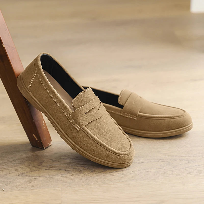 Mocassins Penny en daim Antoine
