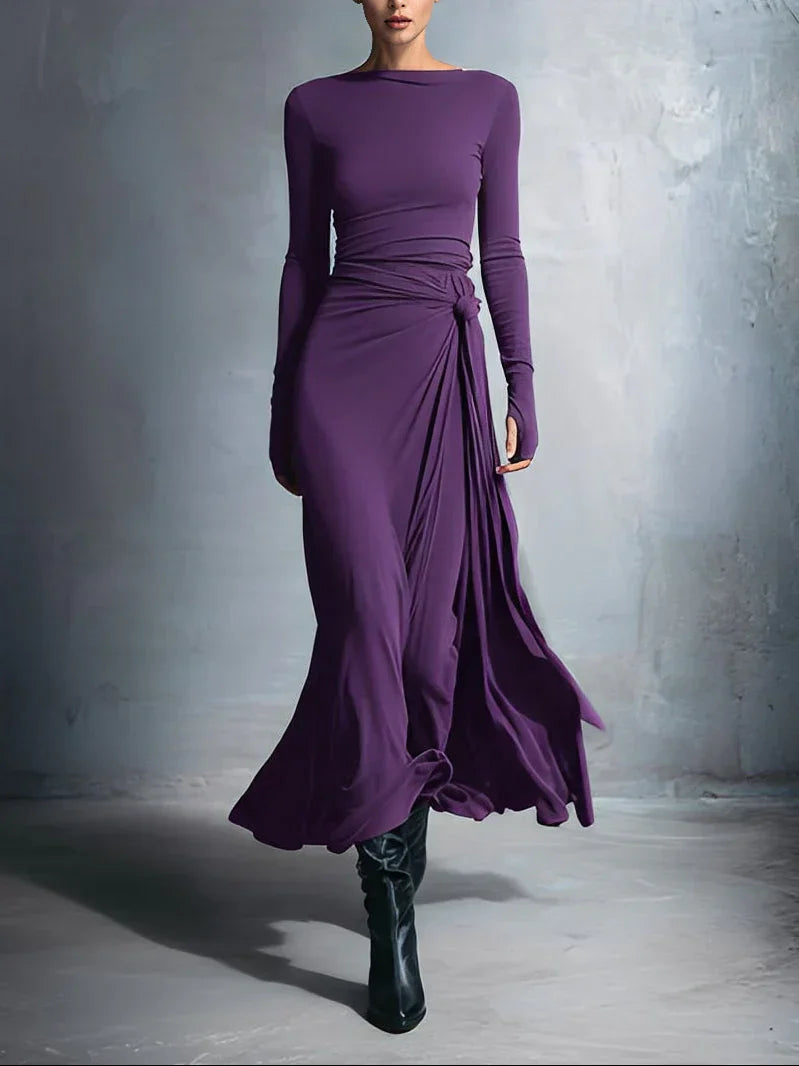 Renee | Robe Maxi Drapée