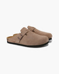 Sabots Old Money en Daim