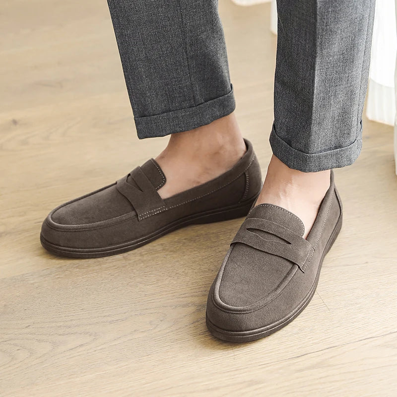 Mocassins Penny en daim Antoine