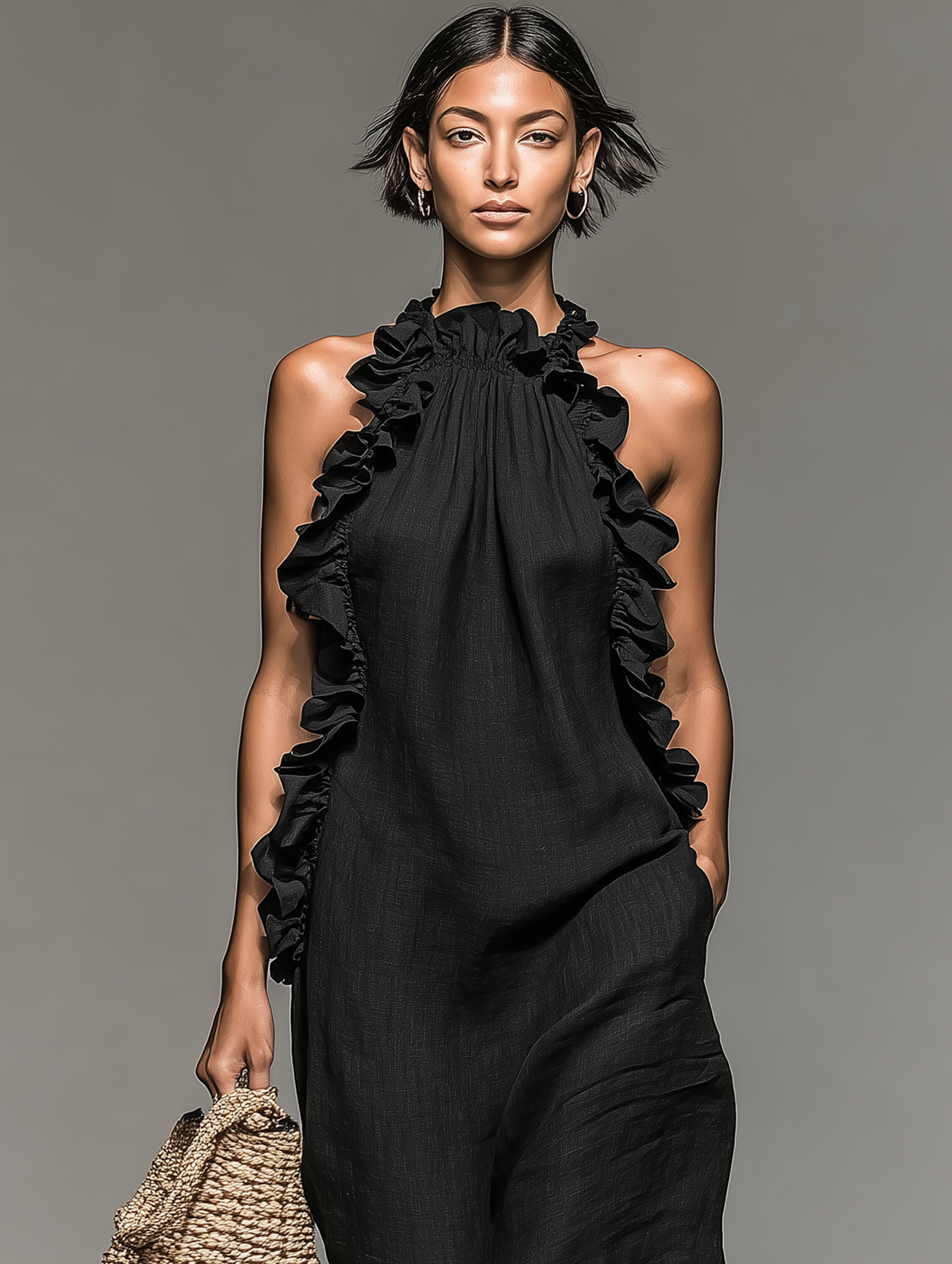 Léa | Robe longue avec poches