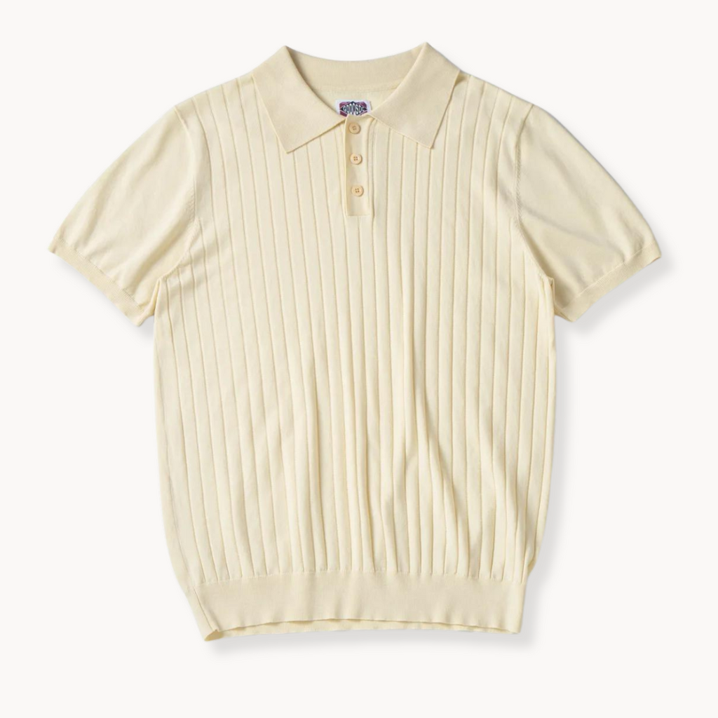 Polo Stefano en Soie et Coton