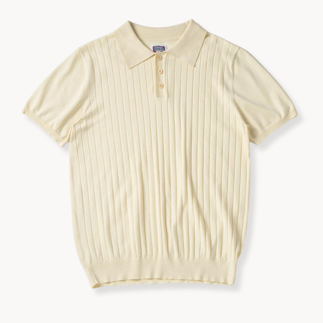 Polo Stefano en Soie et Coton