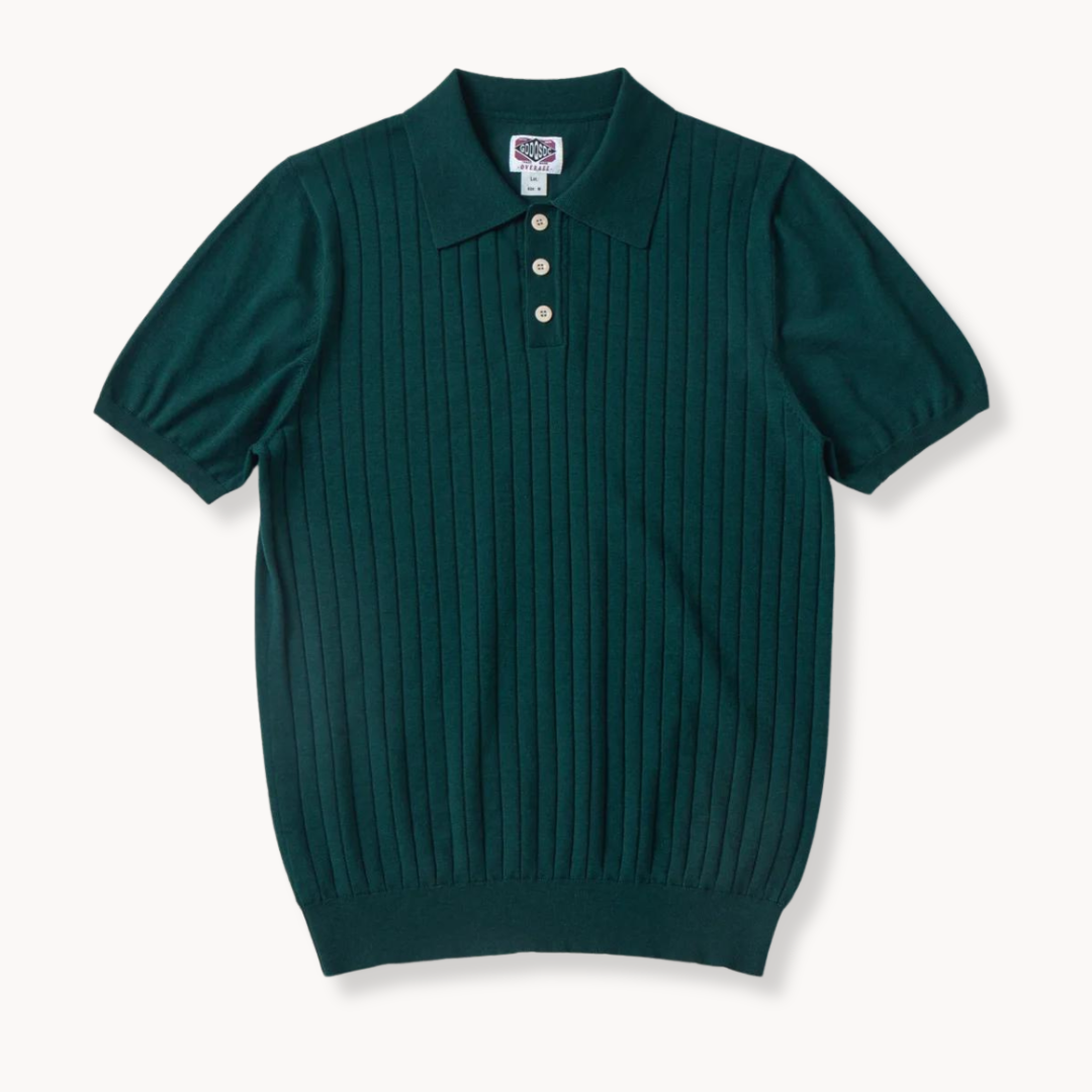 Polo Stefano en Soie et Coton