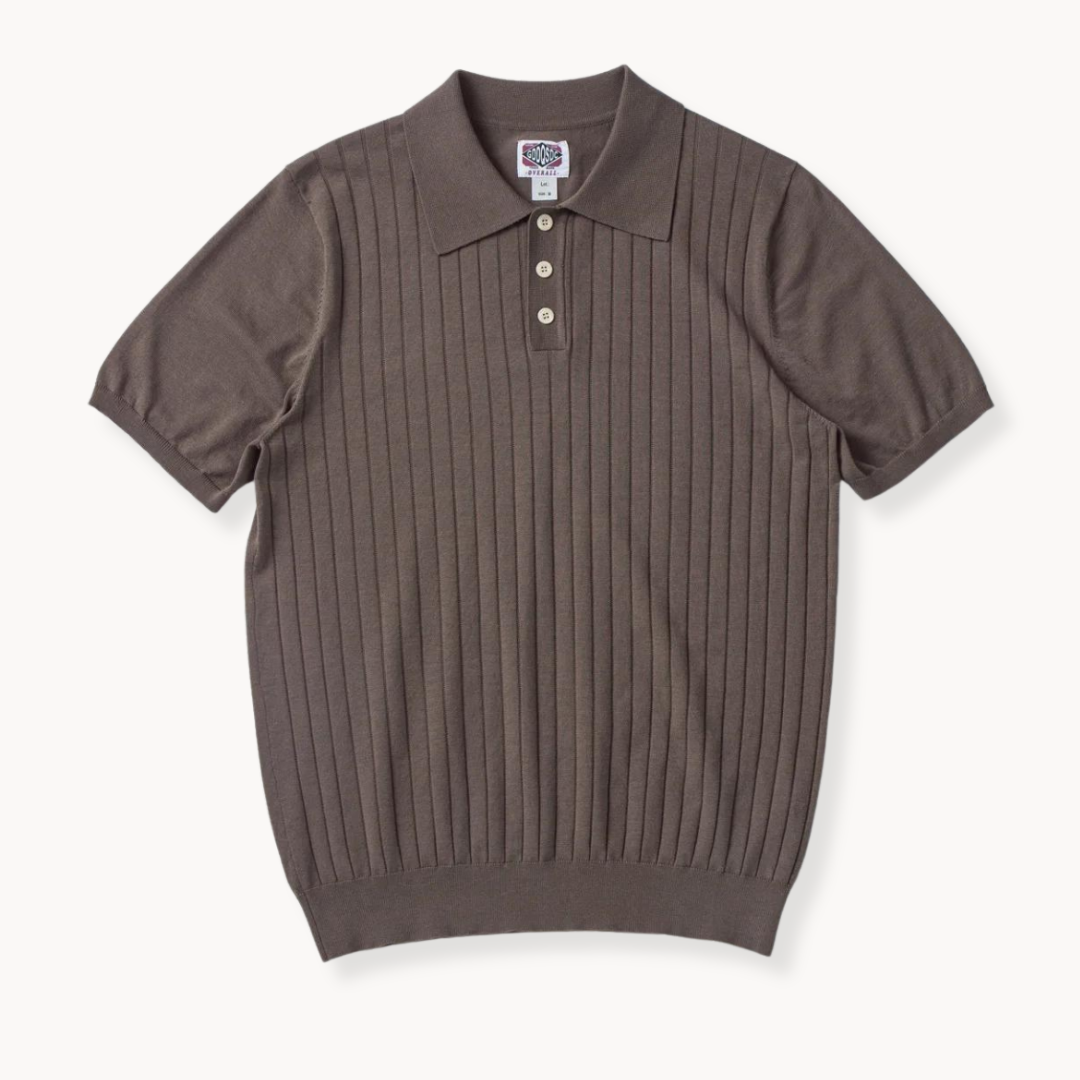 Polo Stefano en Soie et Coton