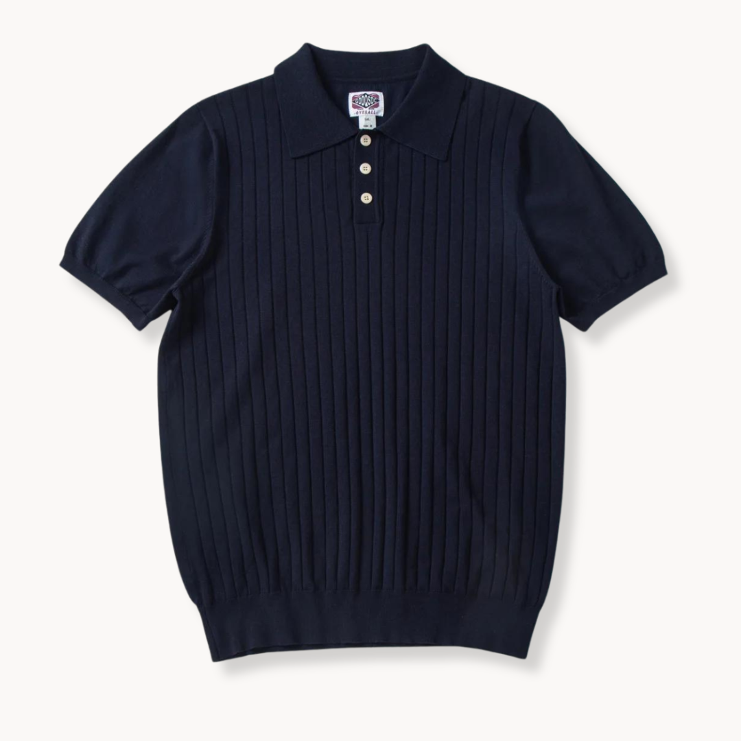 Polo Stefano en Soie et Coton