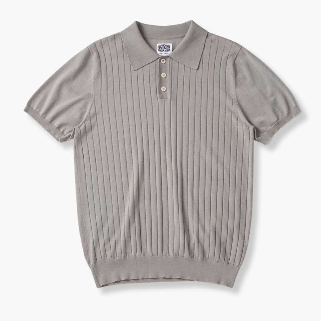 Polo Stefano en Soie et Coton