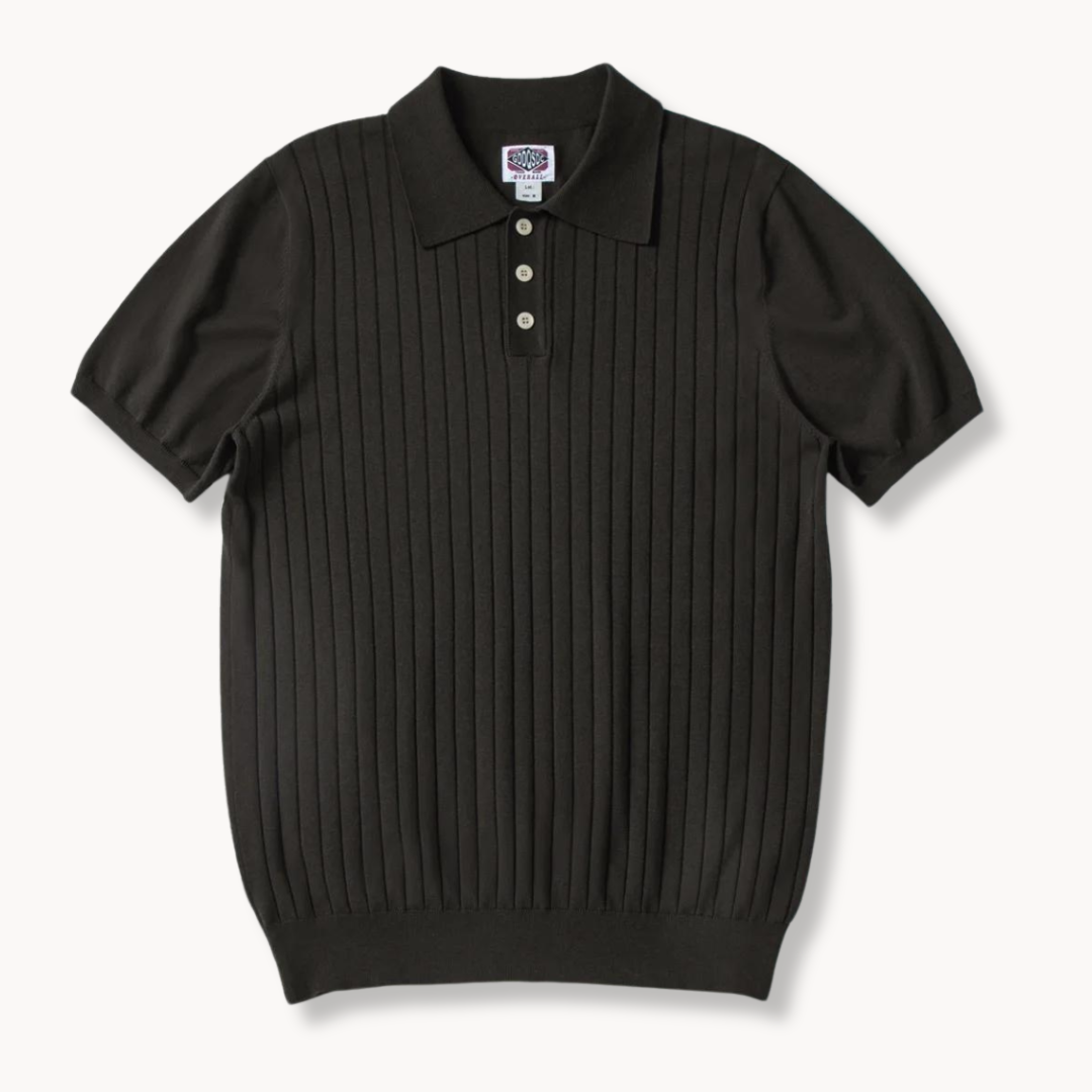 Polo Stefano en Soie et Coton