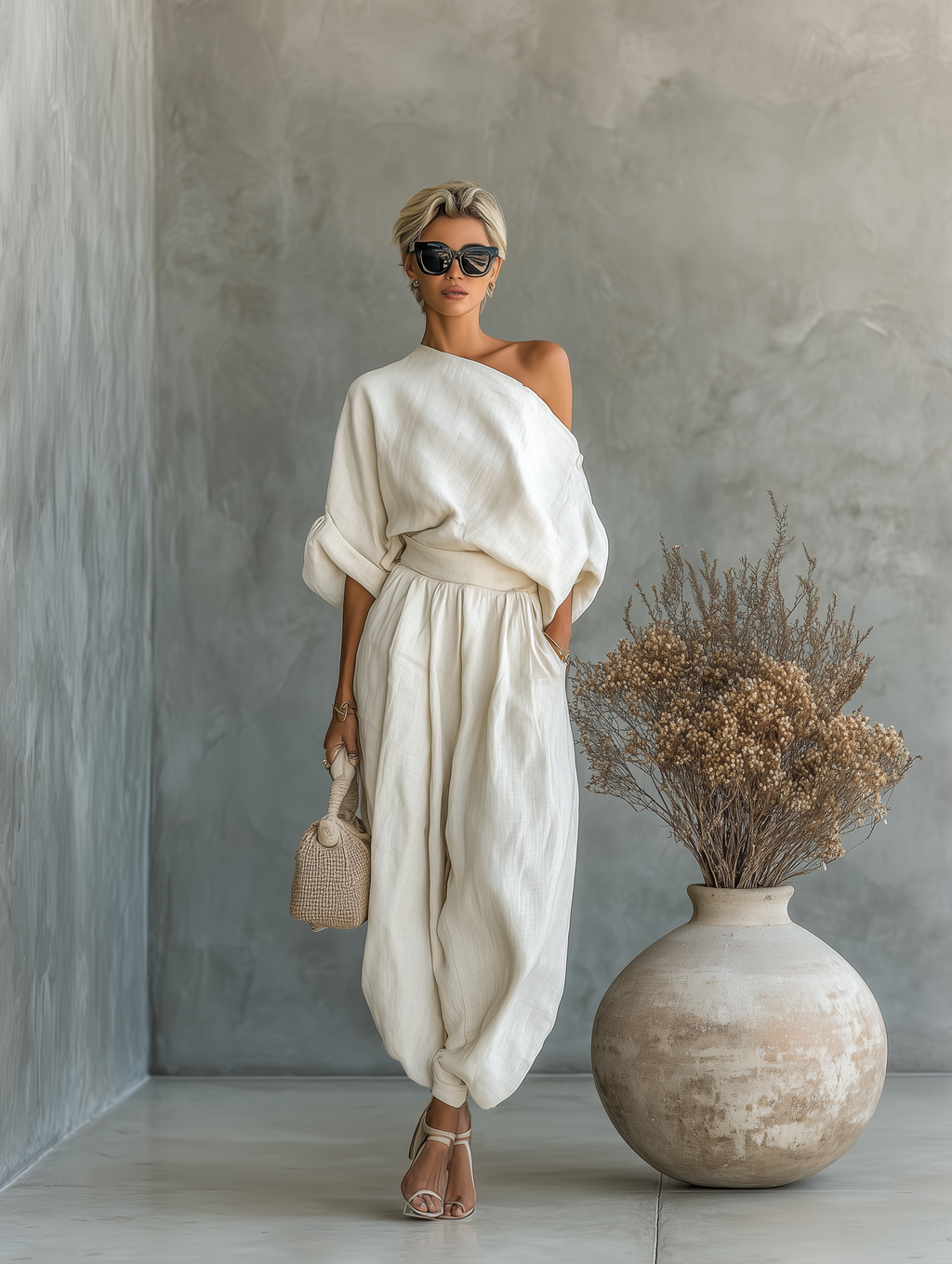Ensemble Tailleur Femme | Élégance Décontractée et Confort Estival
