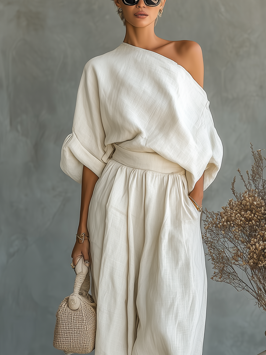 Ensemble Tailleur Femme | Élégance Décontractée et Confort Estival