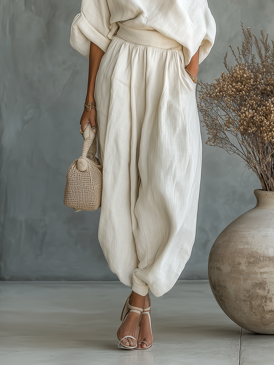Ensemble Tailleur Femme | Élégance Décontractée et Confort Estival