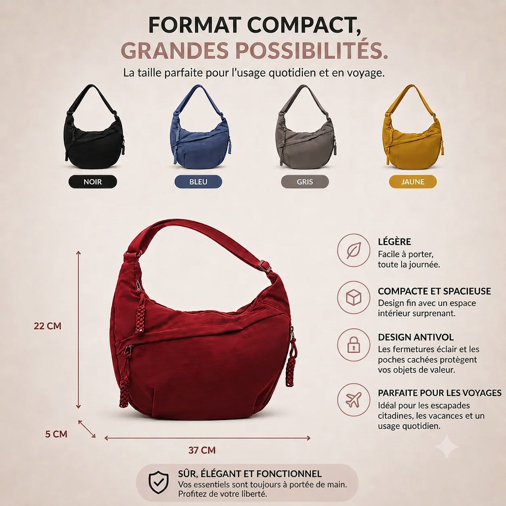 Gioia | Sac à bandoulière orange