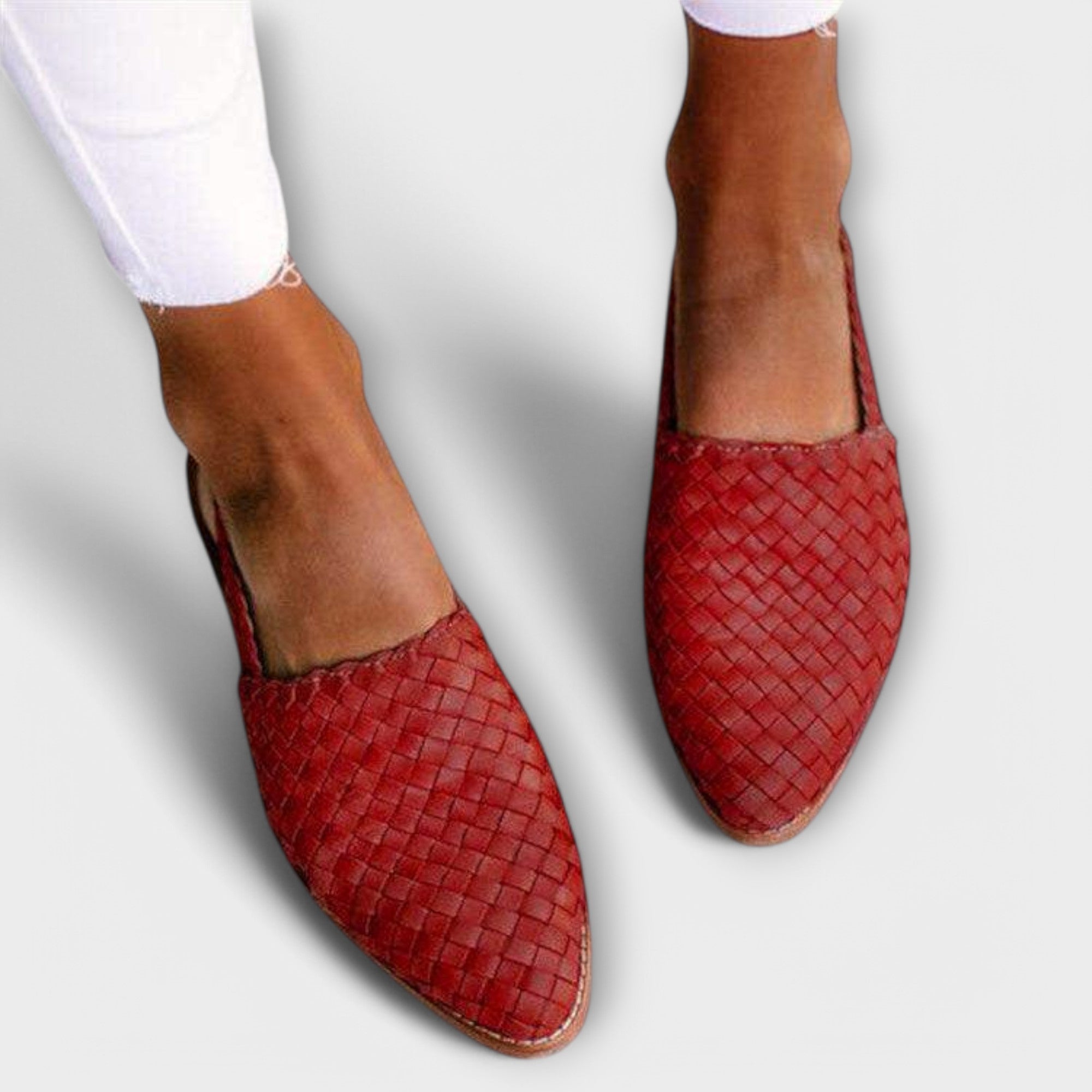 Auriane | Mocassins à talon ouvert et en tressé