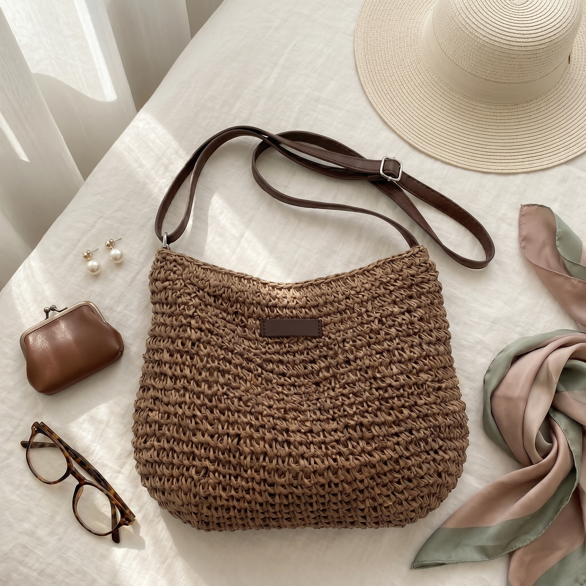 Sylvie| Sac tressé élégant