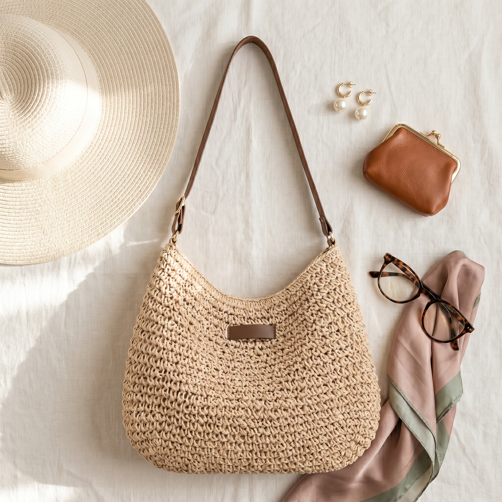 Sylvie| Sac tressé élégant